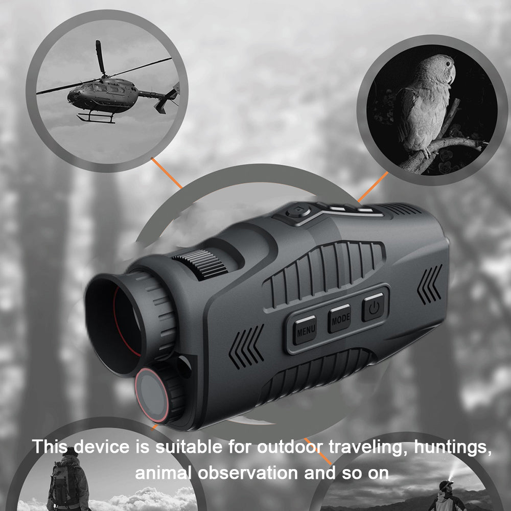 Night Vision Monocular – Digital Infrared with 1080P Photo & Video