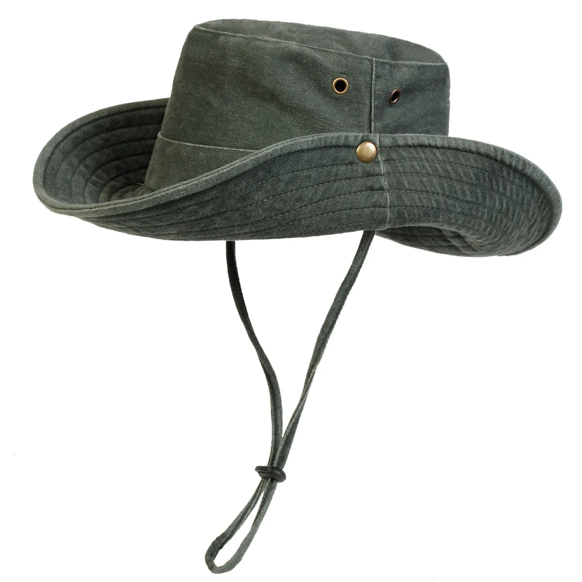 Sun Hat – Wide Brim Outdoor Hat with Chin Strap | Hiking & Fishing Hat
