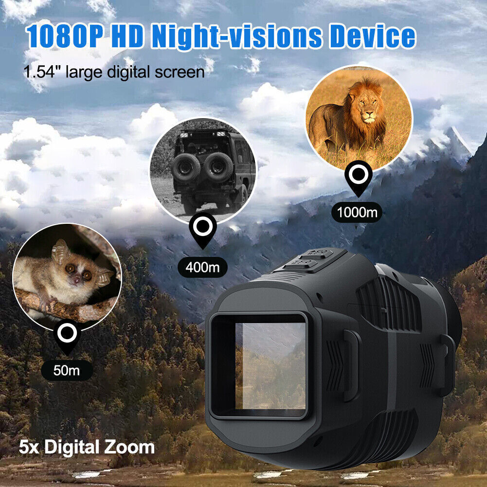 Night Vision Monocular – Digital Infrared with 1080P Photo & Video