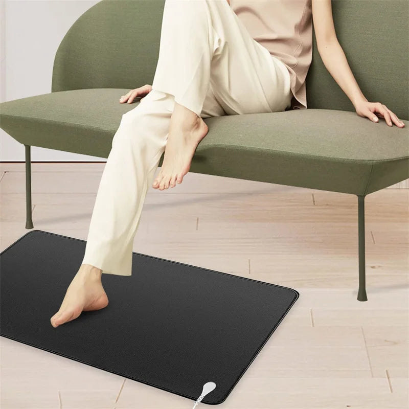 Grounding Mat for Sleep, Desk, or Bed – Earthing Mat with Cord for Relaxation & Daily Use