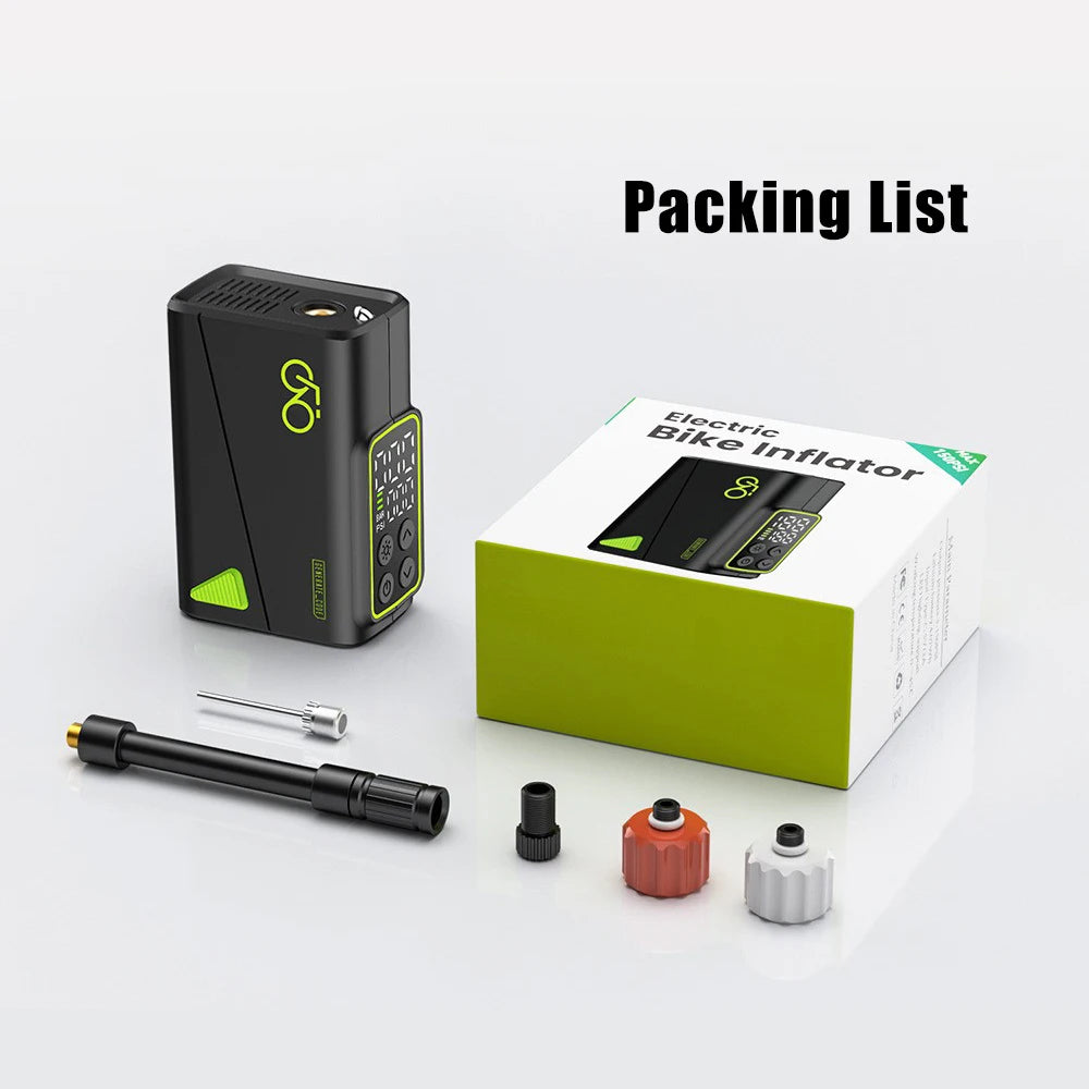 Bike Pump – Mini Electric Air Pump | Portable Bicycle Inflator