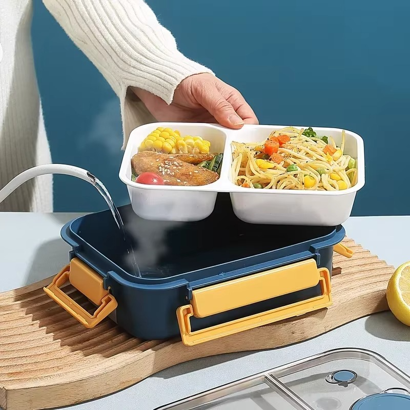 Thermal Insulated Lunch Box – Stainless Steel Food Container for Work & Travel