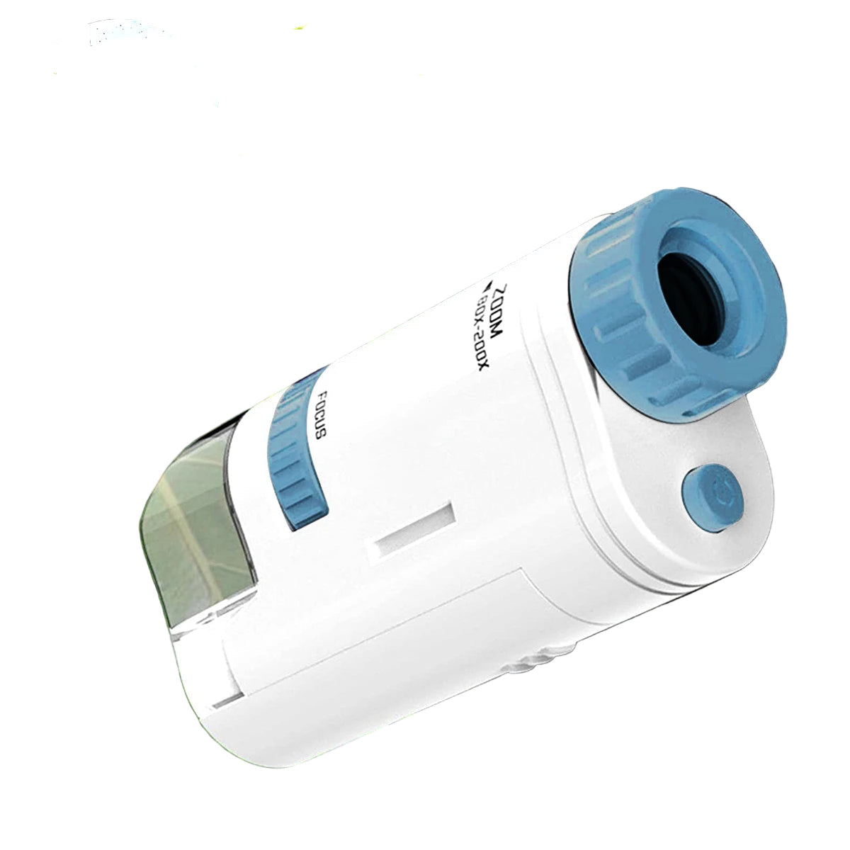 Kids Microscope 60–200× with LED – Pocket Handheld STEM Educational Toy