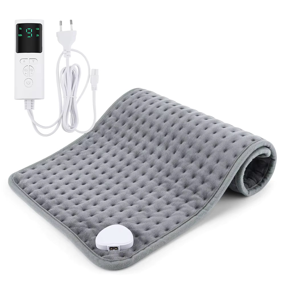 Electric Heating Pad – Flannel Heated Mat with Auto Shut-Off | Electric Blanket-Style Warmth