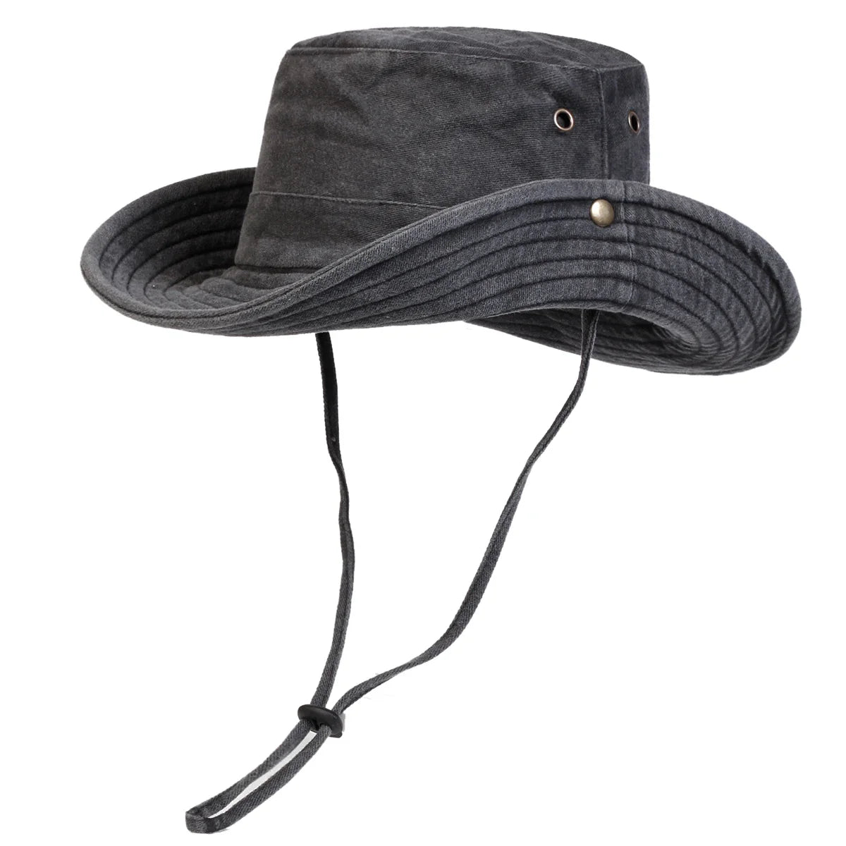 Sun Hat – Wide Brim Outdoor Hat with Chin Strap | Hiking & Fishing Hat