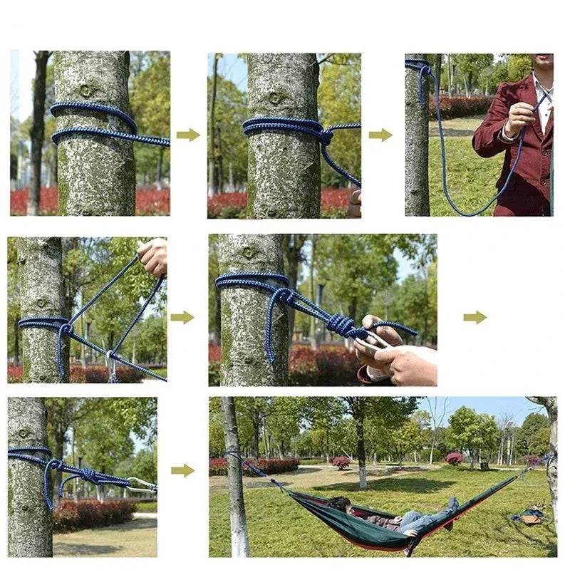 Hammock – 2-Person Parachute Camping Hammock | Lightweight Outdoor Hammock