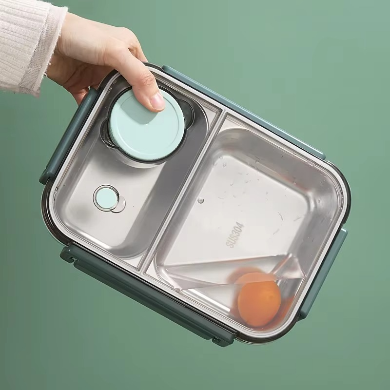 Thermal Insulated Lunch Box – Stainless Steel Food Container for Work & Travel