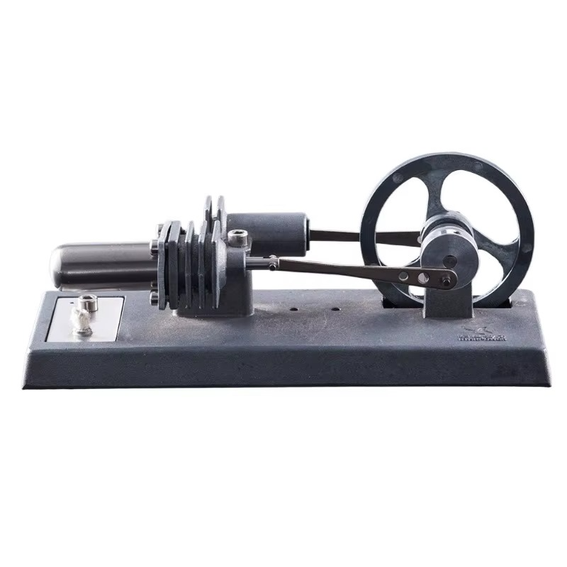 Desktop Stirling Engine Kit – All-Metal Stirling Motor DIY Model | Engineering Gift & Educational Project