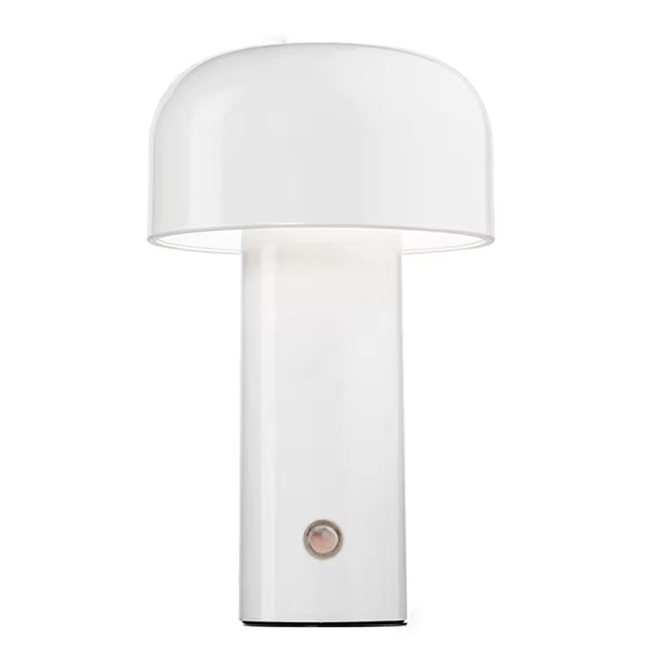 LED Mushroom Touch Table Lamp – Rechargeable USB Modern Bedside Light