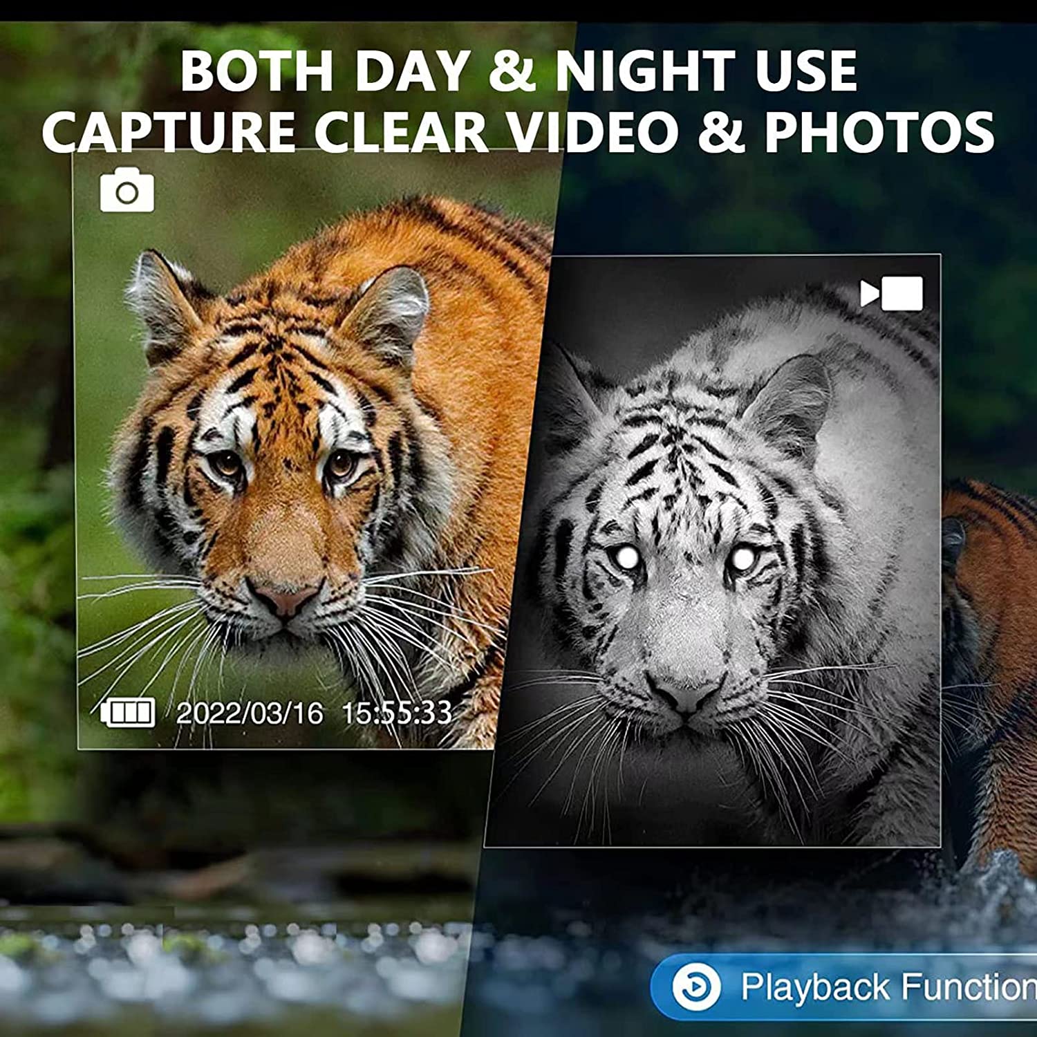 Night Vision Monocular – Digital Infrared with 1080P Photo & Video