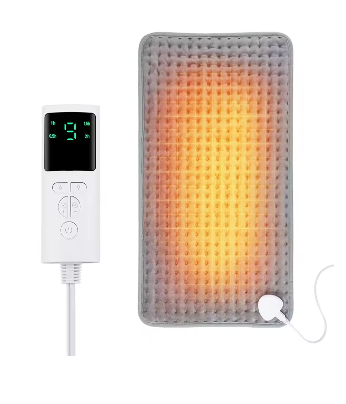 Electric Heating Pad – Flannel Heated Mat with Auto Shut-Off | Electric Blanket-Style Warmth