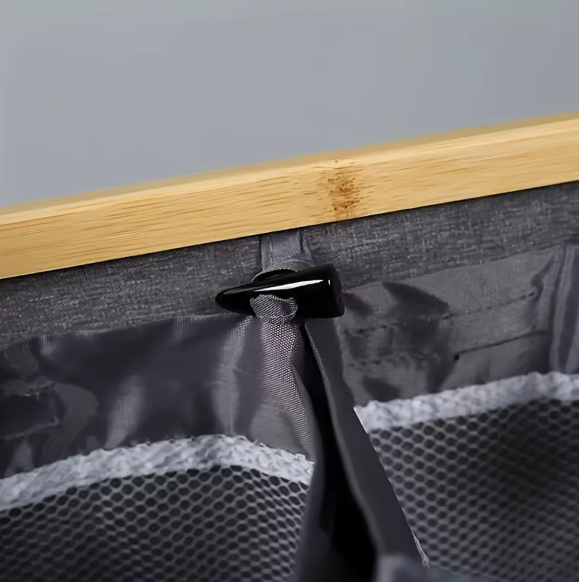 Laundry Basket with Lid – 160L 3-Section Laundry Hamper