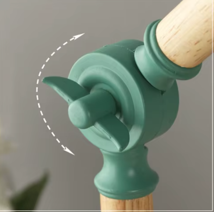 Wooden Table Lamp – LED Desk & Bedside Lamp with Dimmer for Bedroom, Nightstand, and Home Office Lighting