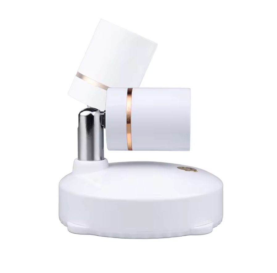 LED Spotlight — Remote Control Spotlight, Dimmable Adjustable Rotating Mini Spot Light