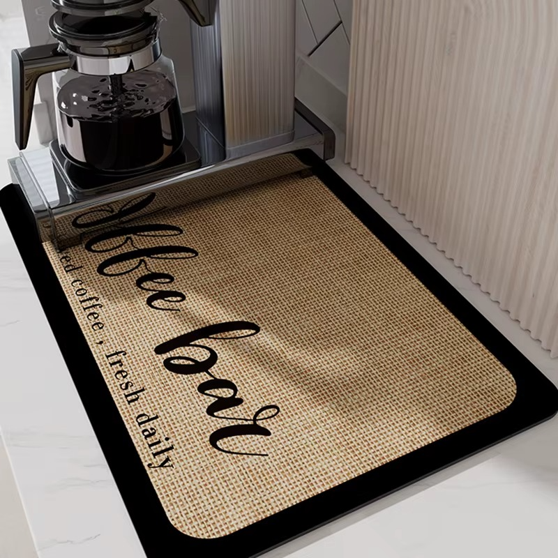 Washable Microfiber Dish Drying Mat – Quick-Dry Kitchen Drying Mat