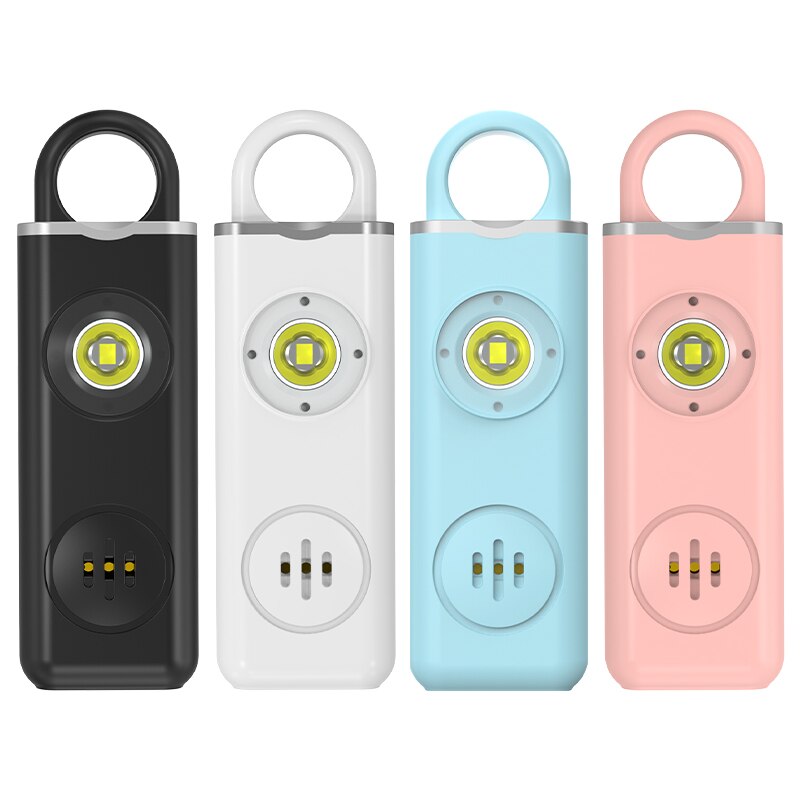 Safety Alarm Keychain – 130dB Personal Alarm with LED Flashlight