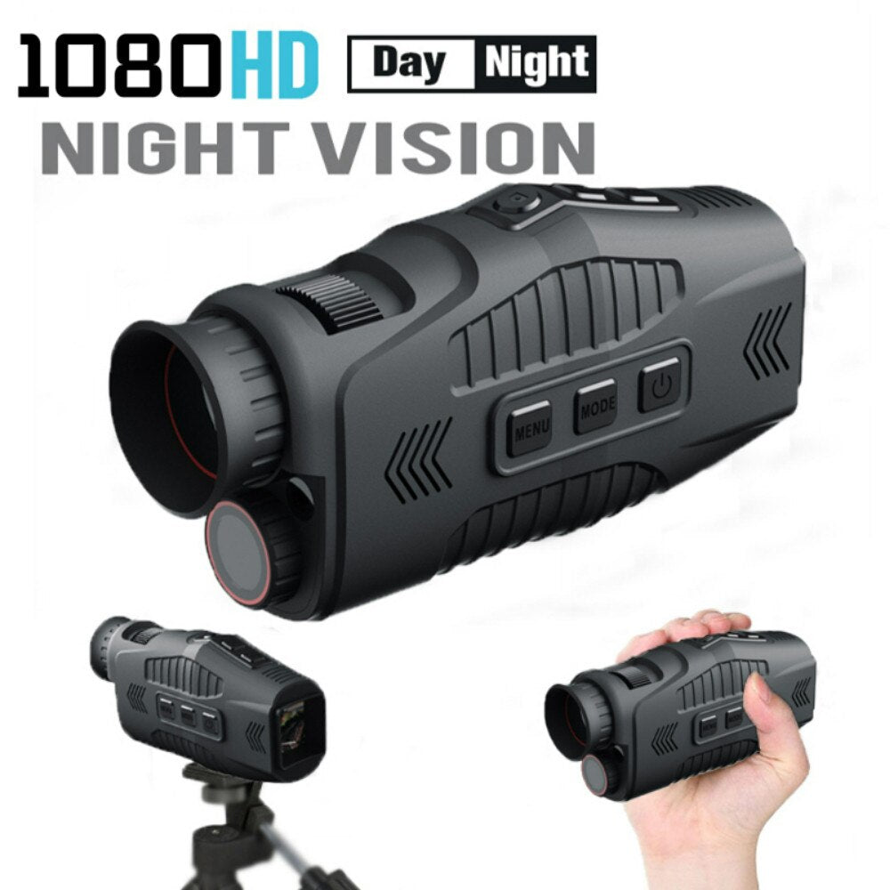 Night Vision Monocular – Digital Infrared with 1080P Photo & Video