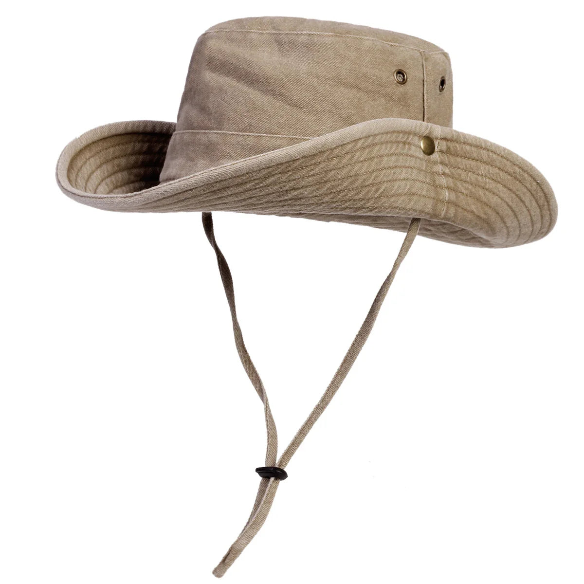 Sun Hat – Wide Brim Outdoor Hat with Chin Strap | Hiking & Fishing Hat