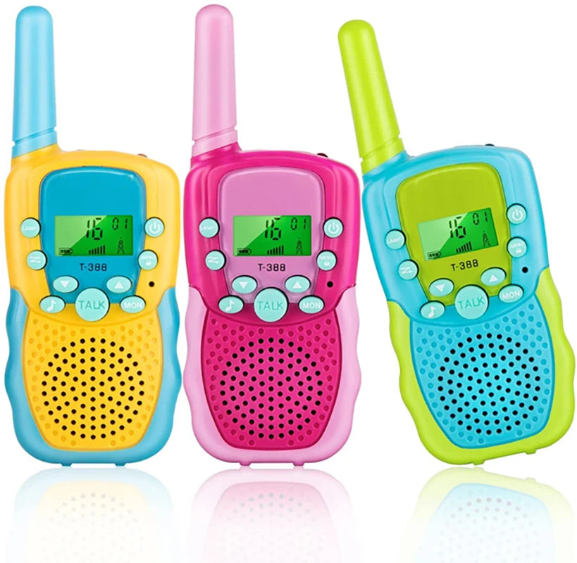Kids Walkie Talkies – Rechargeable 2-Way Radios, 22 Channels, VOX, Long Range