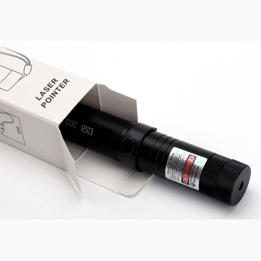Green Laser Pointer Torch – Adjustable Focus, Rechargeable Outdoor Light