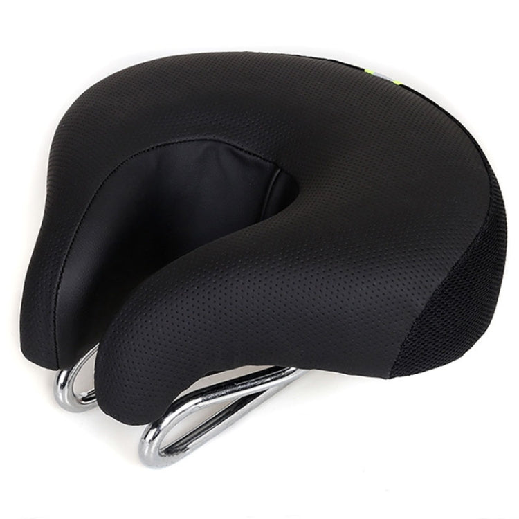 Bike Saddle – Noseless Wide Padded Seat | Mountain Bike Cushion