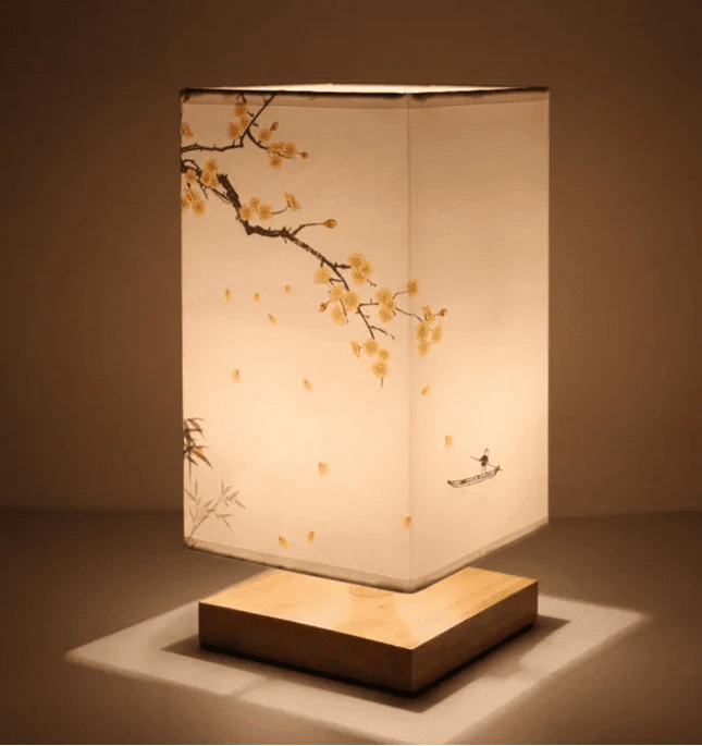 Table Lamp – Elegant Cherry Blossom Design with Soft Ambient Lighting for Bedside or Living Room 6