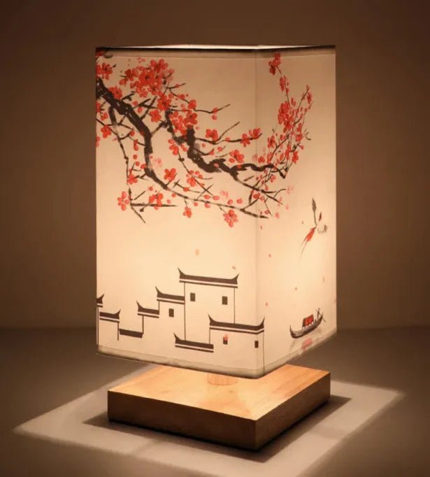Table Lamp – Elegant Cherry Blossom Design with Soft Ambient Lighting for Bedside or Living Room 7