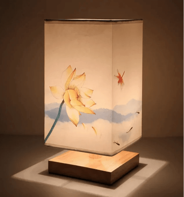 Table Lamp – Elegant Cherry Blossom Design with Soft Ambient Lighting for Bedside or Living Room 8