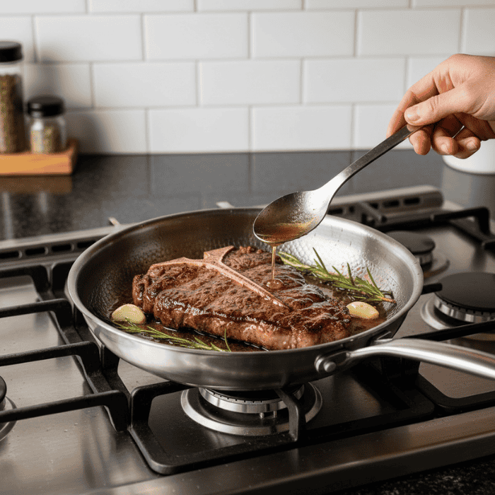 Titanium Pan – compatible with all hob types – Homi Goods