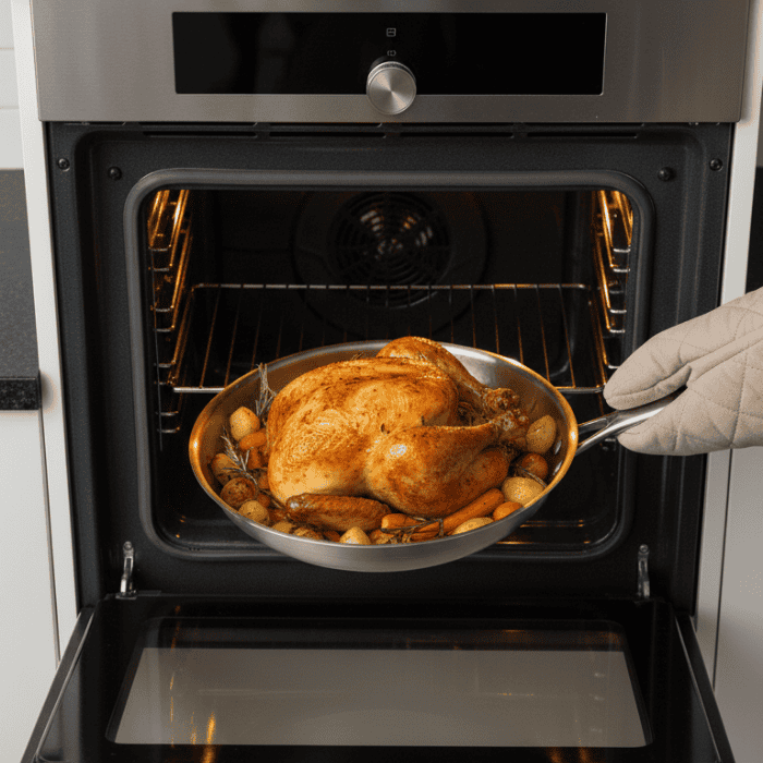 Titanium Pan – size options 26 28 30cm – Homi Goods