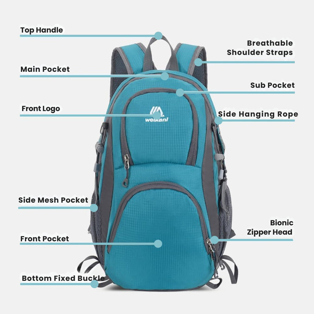 Travel Backpack – Ultralight Foldable Daypack for Hiking & Camping