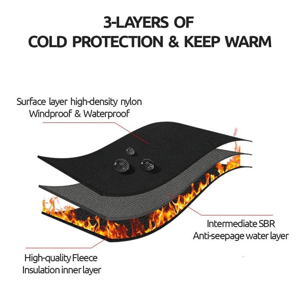 Heat Retaining Thermal Warming Gloves – Touchscreen Cycling & Ski Gloves
