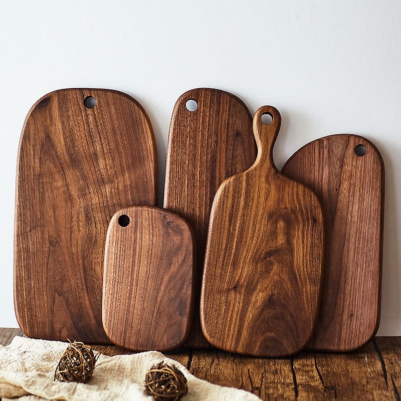 Wood Cutting Board – Premium Black Walnut with Multiple Sizes for Chopping and Serving 2