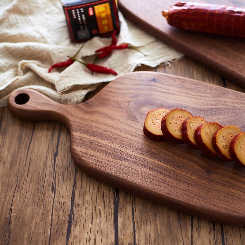 Wood Cutting Board – Premium Black Walnut with Multiple Sizes for Chopping and Serving 5