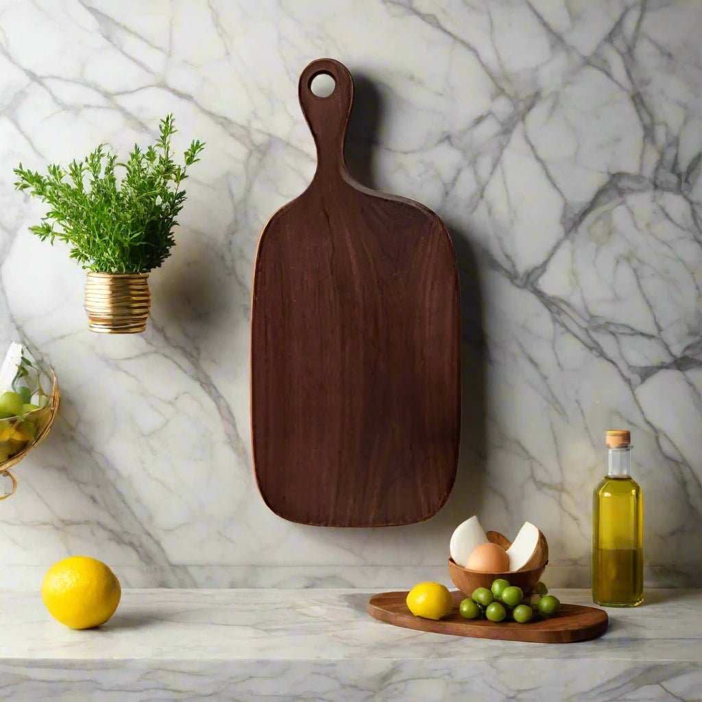 Wood Cutting Board – Premium Black Walnut with Multiple Sizes for Chopping and Serving 8