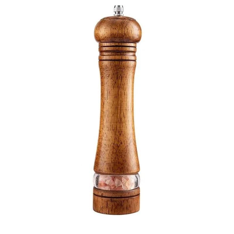 Wooden Pepper Grinder – Adjustable Coarseness for Salt and Pepper Mills, 22 cm x 5 cm 0
