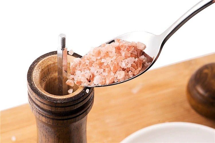 Wooden Pepper Grinder – Adjustable Coarseness for Salt and Pepper Mills, 22 cm x 5 cm 3