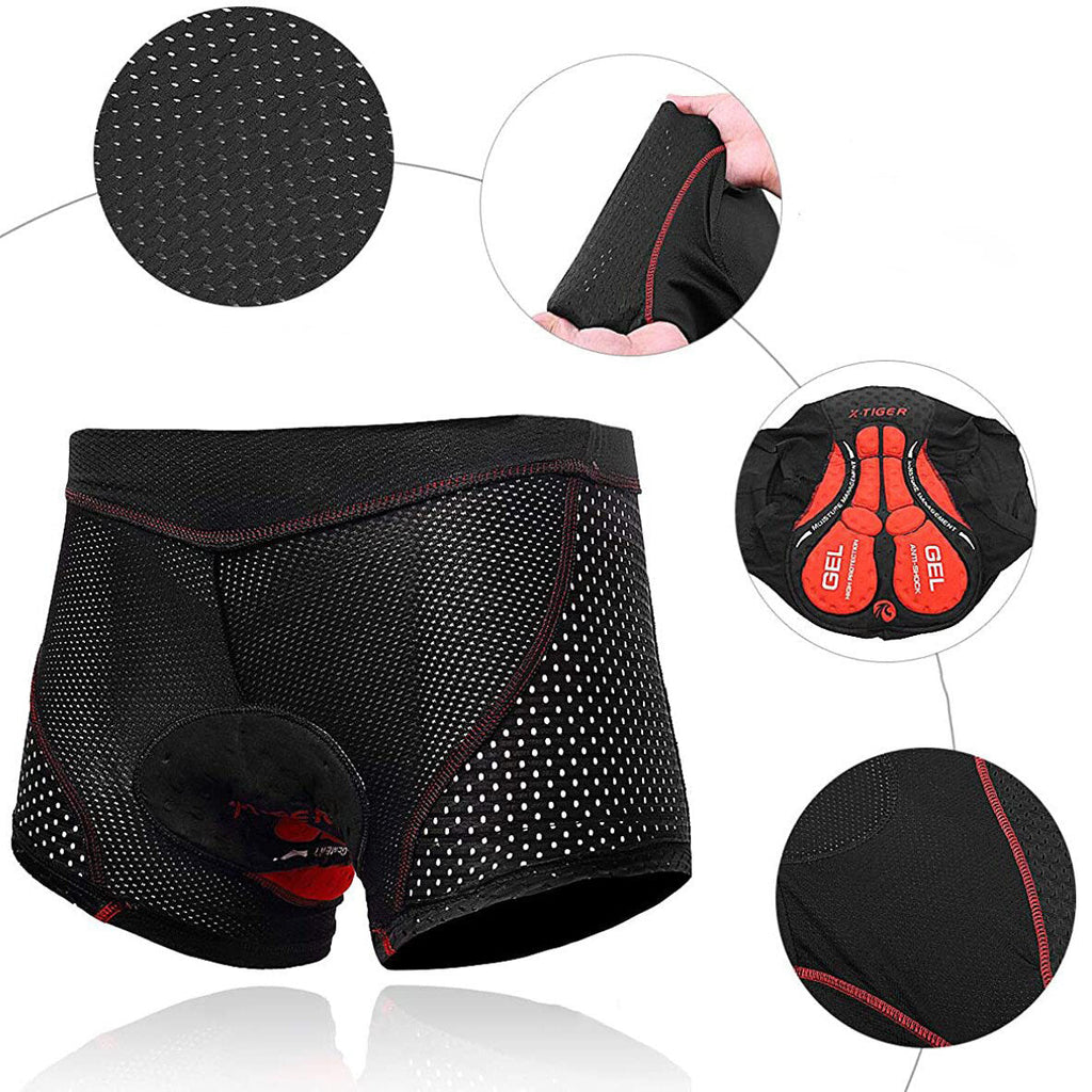 Cycling Shorts – Silicone Padded Bike Shorts for Men