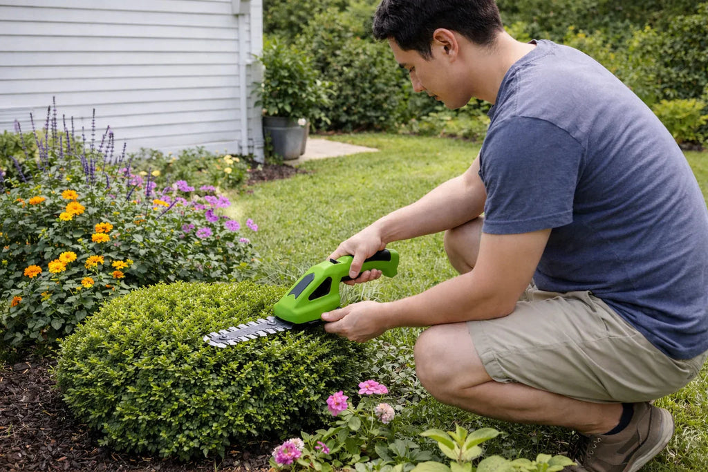 Cordless Grass Trimmer – 2 in 1 Grass Shear and Hedge Trimmer