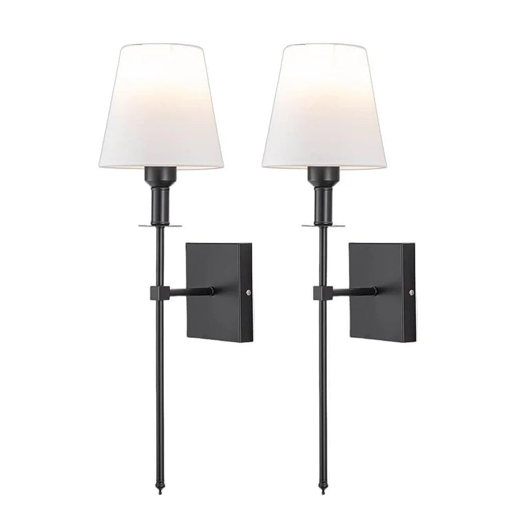 Rechargeable Wall Sconce Light – LED Battery-Operated Lamp for Bedroom & Living Room (2-Pack)