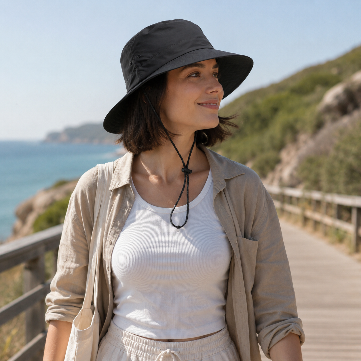 Women Sun Hat – Foldable Outdoor Camping Summer Hat