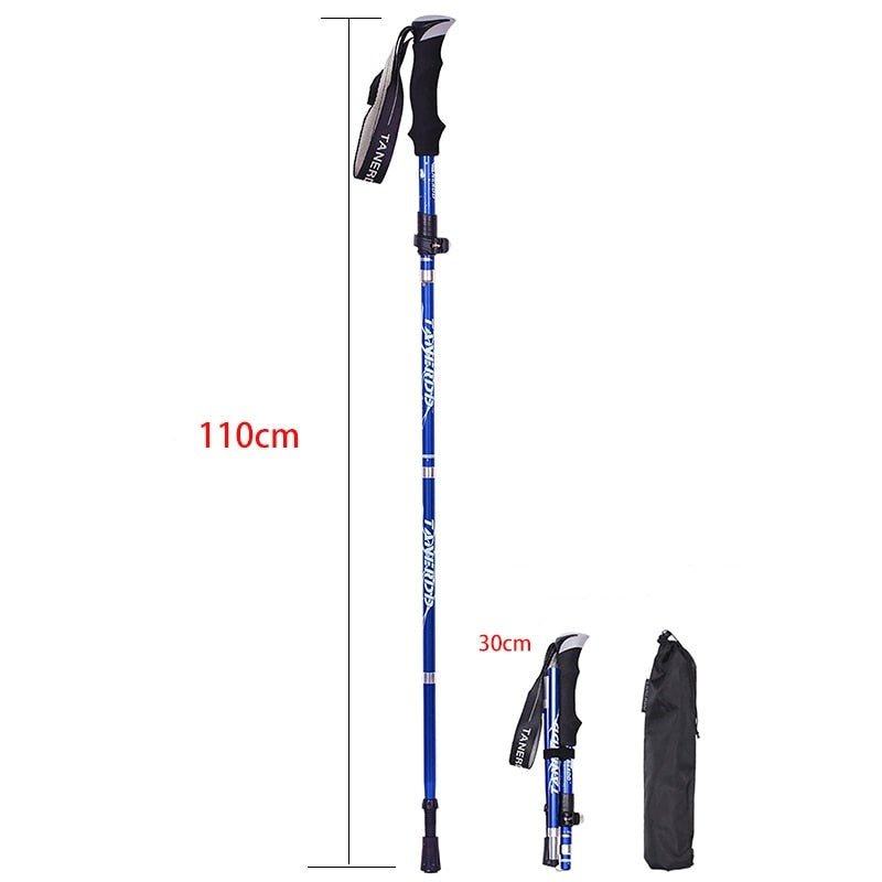 Trekking Poles Foldable – Adjustable Hiking Poles | Walking Poles