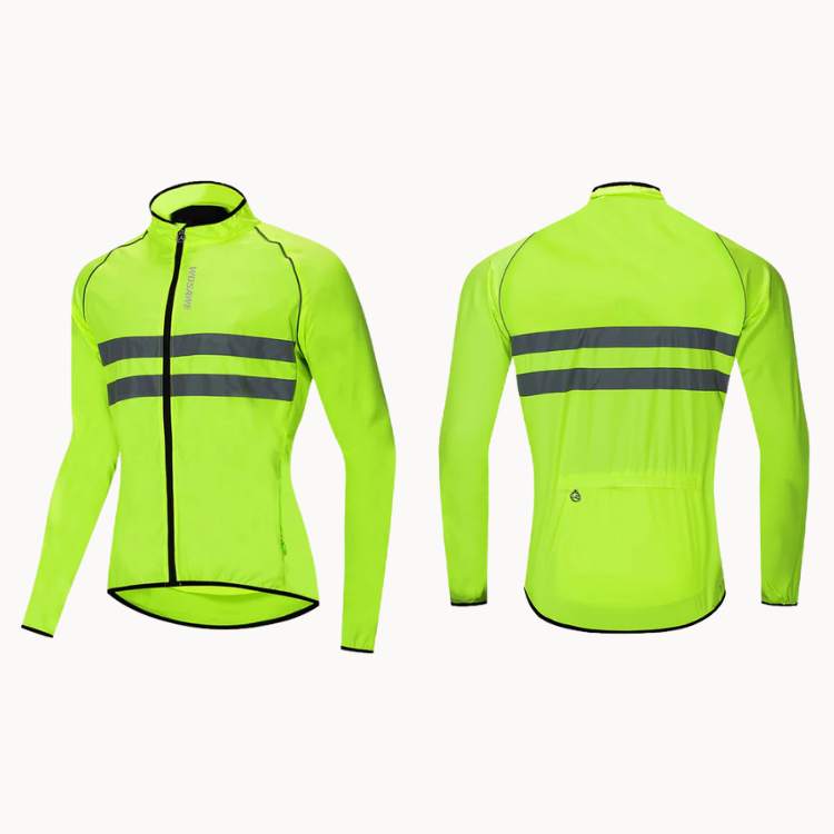Packable Rain Jacket – Windproof Windbreaker for Running, Biking & Cycling