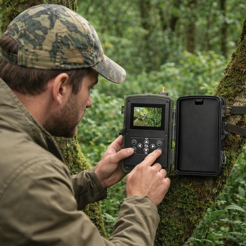 Trail Camera 16MP 1080P – Wildlife Game Cam Motion Detection IR