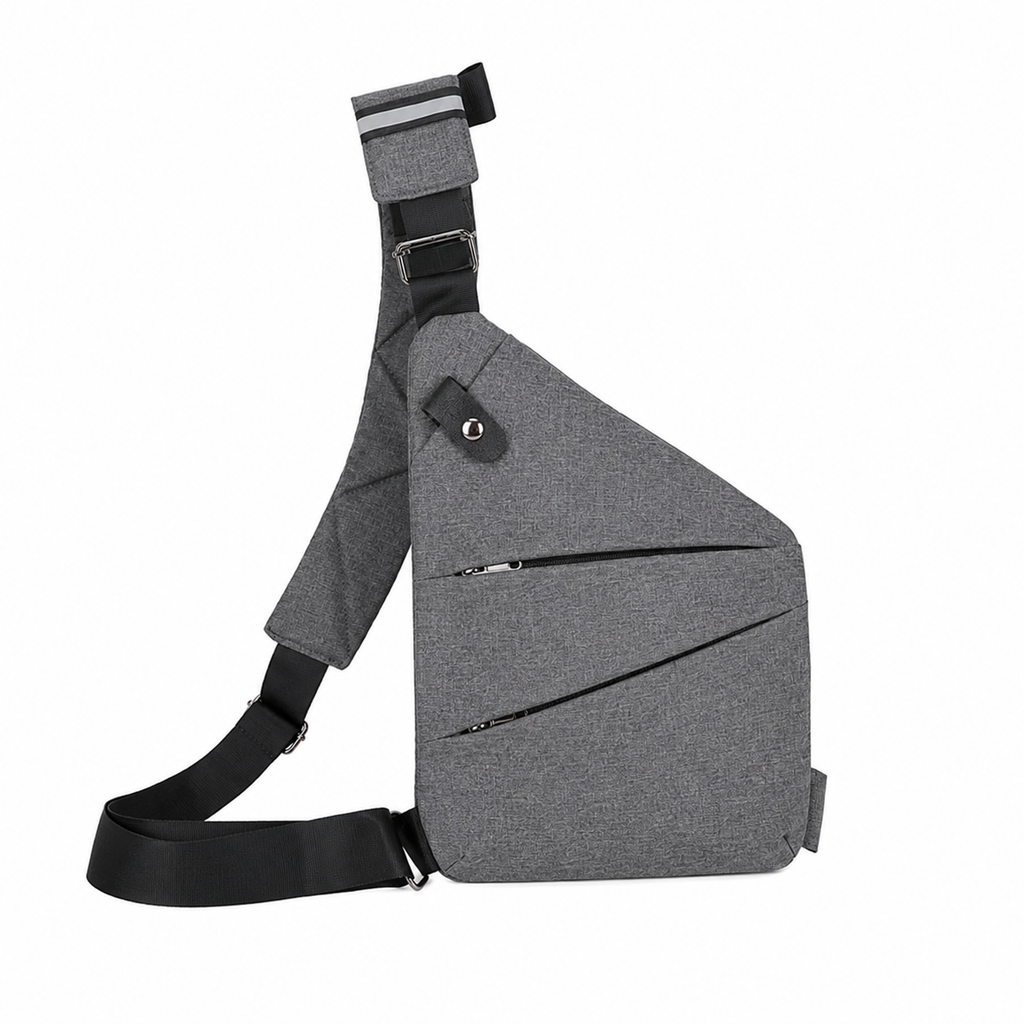 Anti-Theft Crossbody Bag – Waterproof Travel Sling Bag with RFID Protection