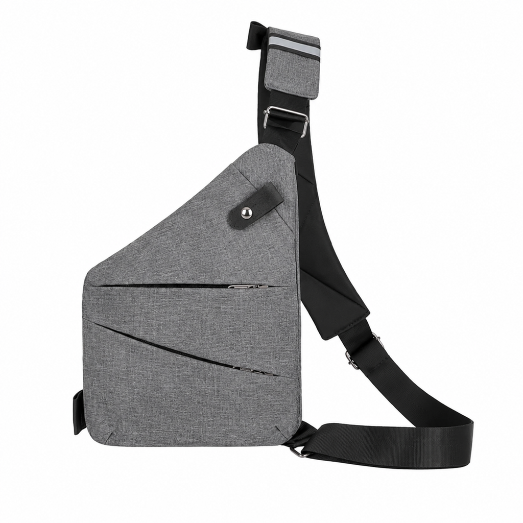 Anti-Theft Crossbody Bag – Waterproof Travel Sling Bag with RFID Protection