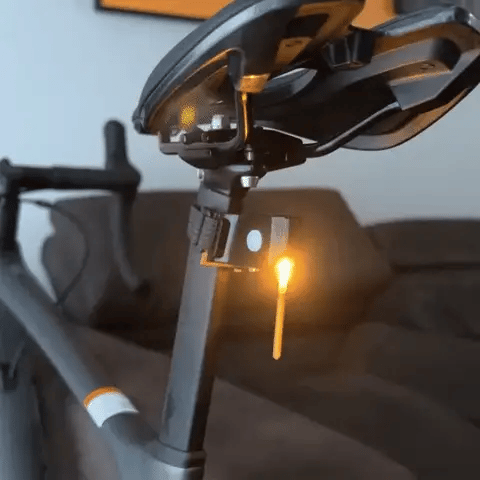 LED Bike Tail Light – Rechargeable Bicycle Rear Light, 6 Colors