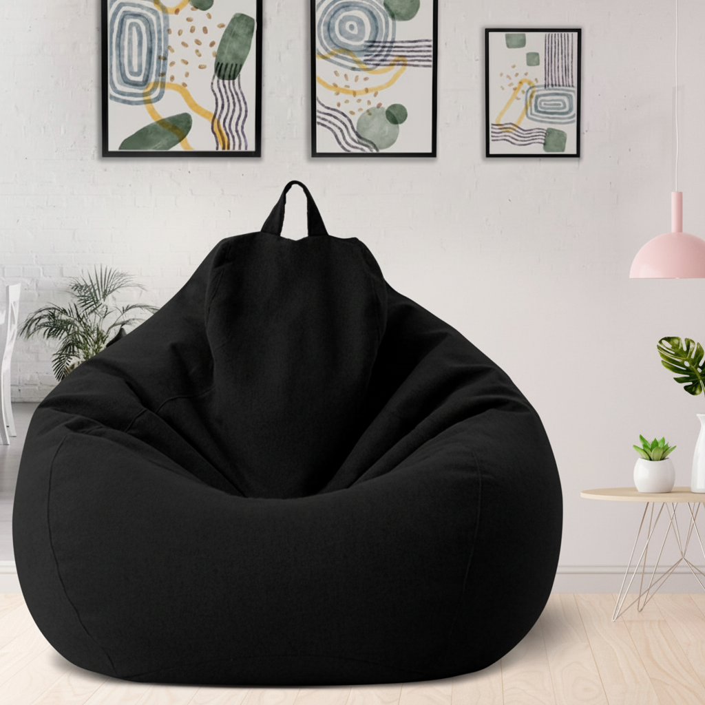 Black Bean Bag Lifestyle