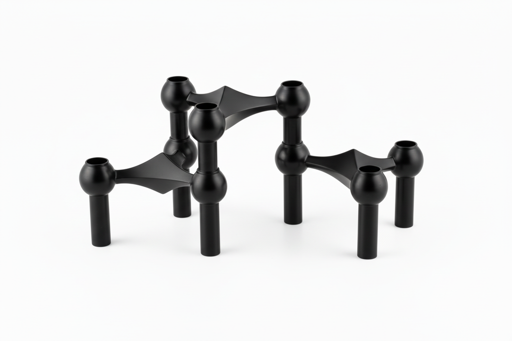 Black candelabra