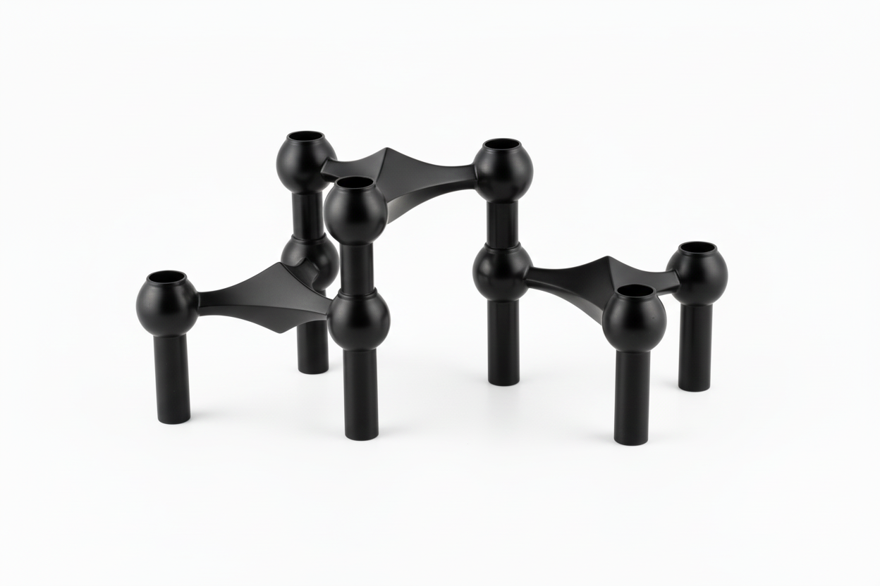 Black candelabra